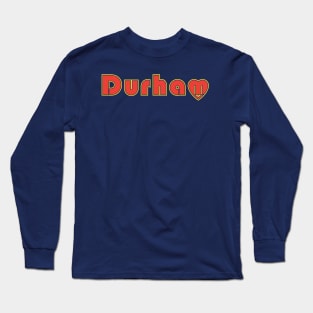 Durham Retro Love Long Sleeve T-Shirt